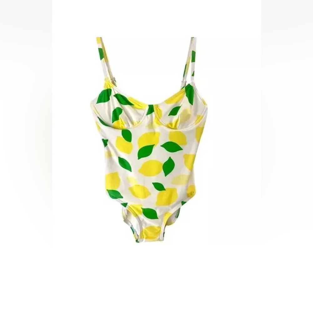 🆕 🔖 kate spade ♠️ Lemon 🍋 One Piece Swimsuit 🍋 Size Medium 🍋 NWT!!!